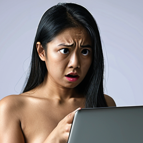 Home 6 **Prompt 1: The Deceptive Digital Threat of Phishing & Social Engineering**
"A scene depicting a Malaysian user, looking slightly concerned or perplexed, gazing at a smartphone or laptop screen. The screen prominently displays a highly convincing but deceptive notification, email, or message, such as a fake bank alert or a 'claim your prize' scam. In the background, abstract digital elements subtly convey manipulation and hidden danger, perhaps faint, shadowy figures or intertwined lines suggesting the cunning nature of online threats. The overall mood should be one of digital deception and potential vulnerability, emphasizing how sophisticated modern phishing and social engineering tactics are."