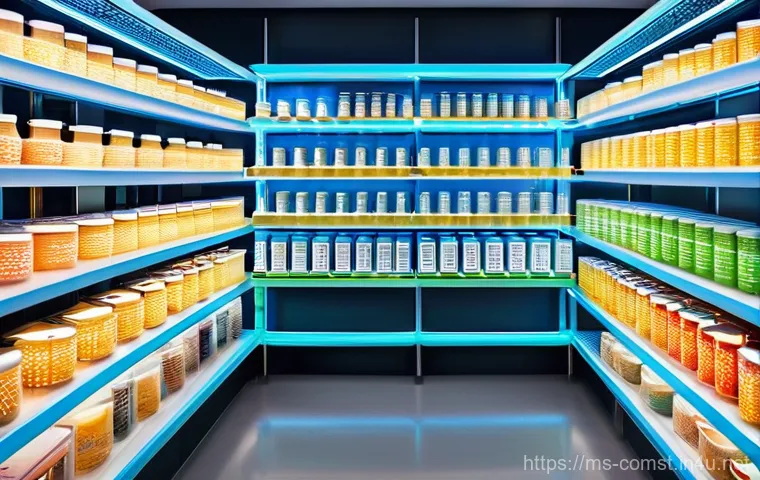 자료구조와 알고리즘 - **Prompt 1: The Digital Pantry of Data Structures**
    "A vibrant, high-tech kitchen pantry, immacu...